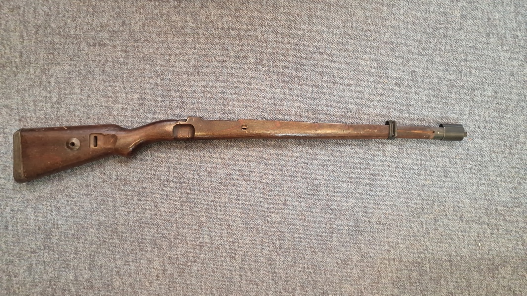 Skæfte for K98 riffel, ww2. Original