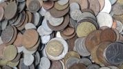 Samling mønter 