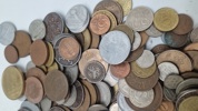 Samling mønter 