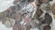Samling mønter 