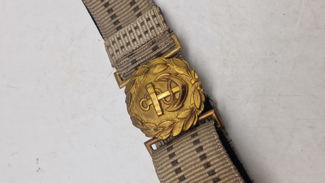 Bælte og spænde for tysk Kriegsmarine officere, ww2