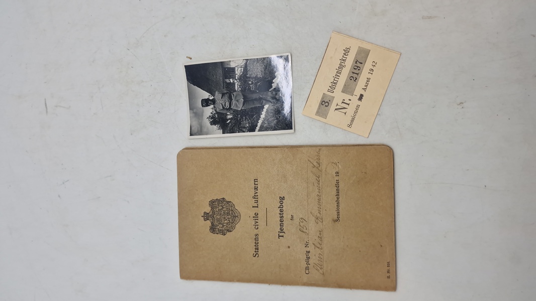 Lot fra Statens Civile Luftværn. Originalt