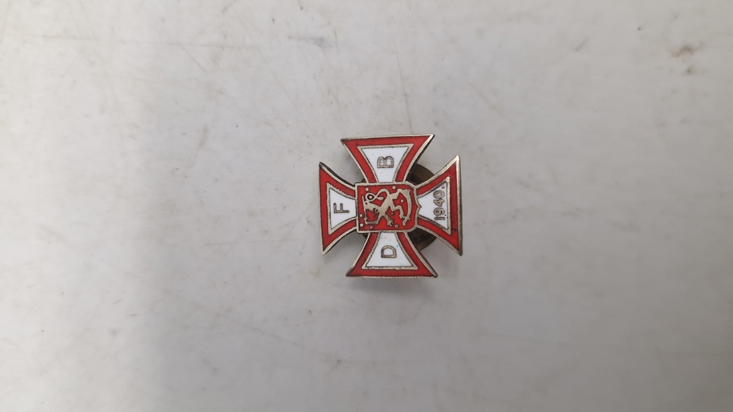 Veteranpin fra Den Danske Finlands Bataljon