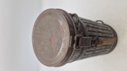 Tysk M/38 gasmaske beholder. Original