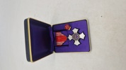 Japanese Red Cross Society Golden Order of Merit Medal. Original med æske