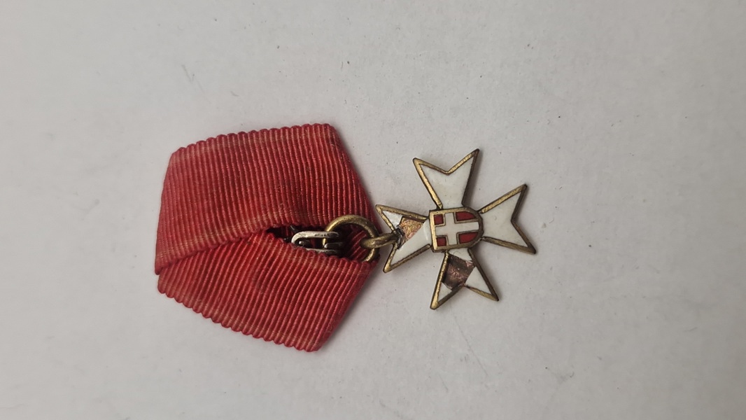 Original miniature medalje, Order of Malta or a similar chivalric order