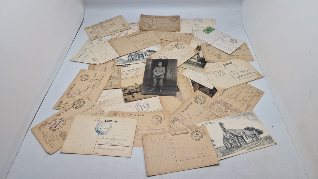 Tysk ww1 lot. Originalt 