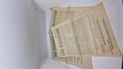 Samling ww1 "Letzte Kriegsnachrichten". Originale 