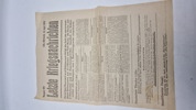 Samling ww1 "Letzte Kriegsnachrichten". Originale 