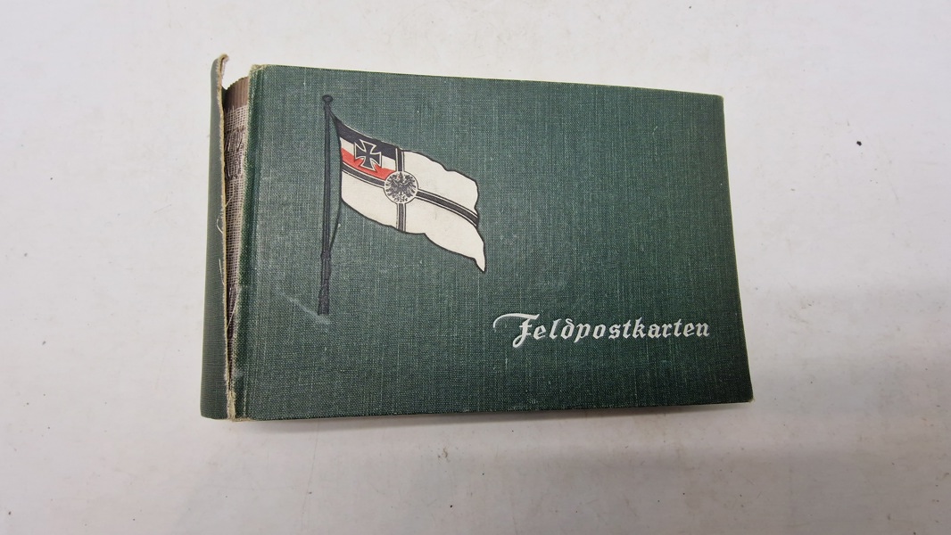 ww1 album for postkort. Originale 