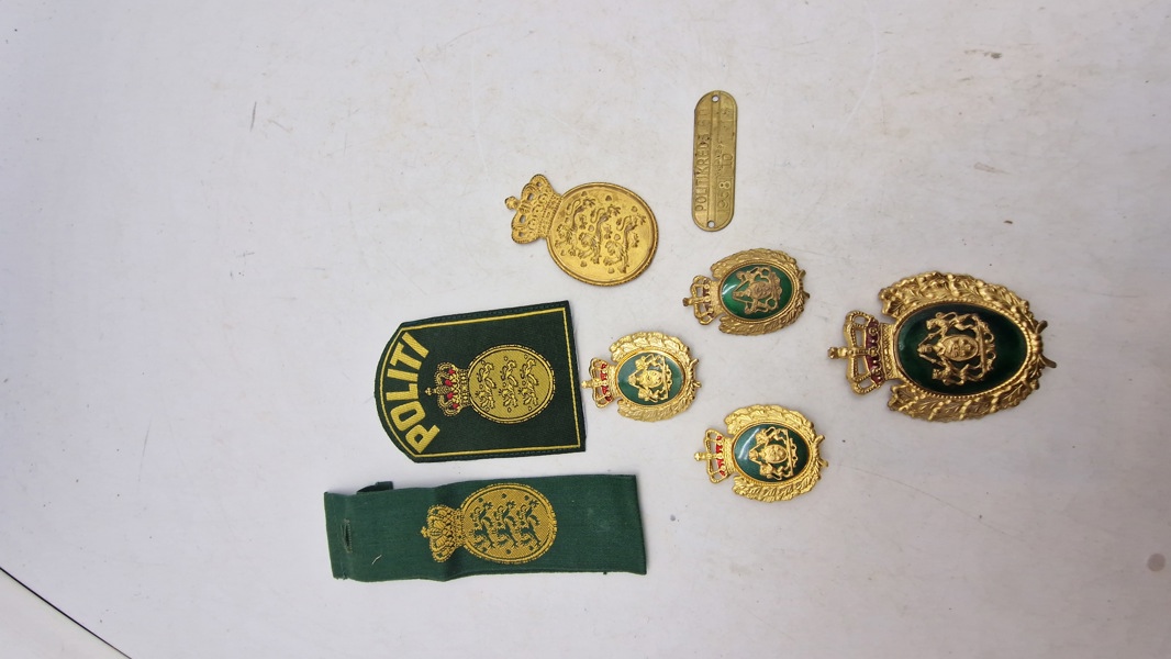 Samling dansk politi 