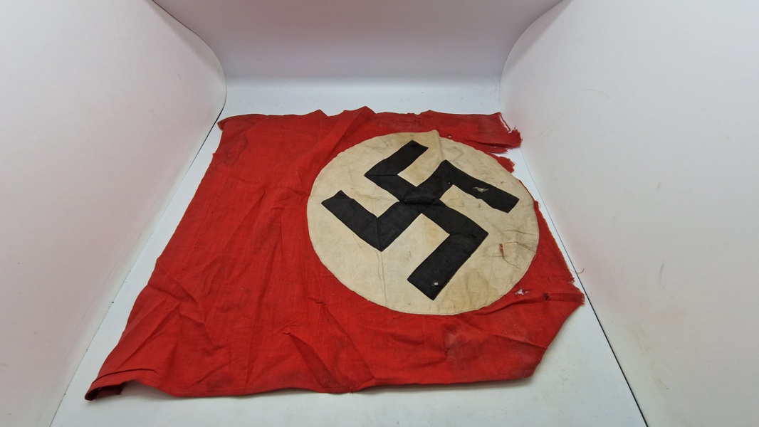 Tysk ww2 flag. Originalt 