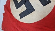 Tysk ww2 flag. Originalt 