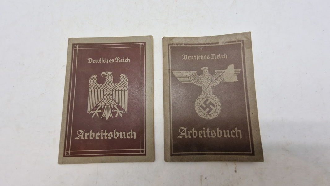 Tyske arbejdsbøger. Original