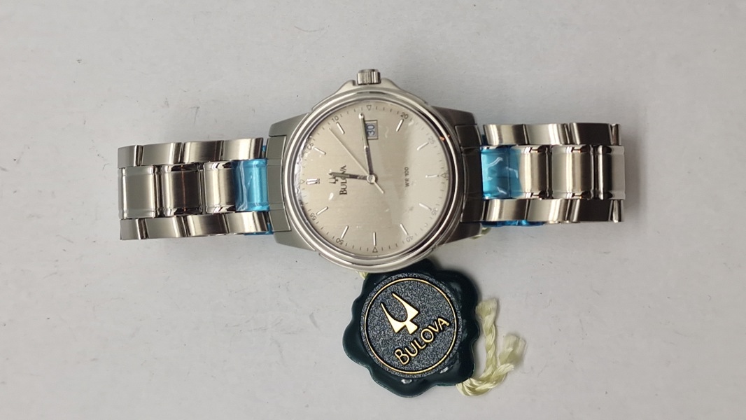 Bulowa ur, nyt/ubrugt med handtag 