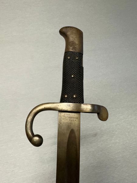 Original Dansk Remmington Model 1867 bajonet 