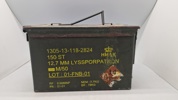 Ammo kasse 12,7 mm lyssporpatron 