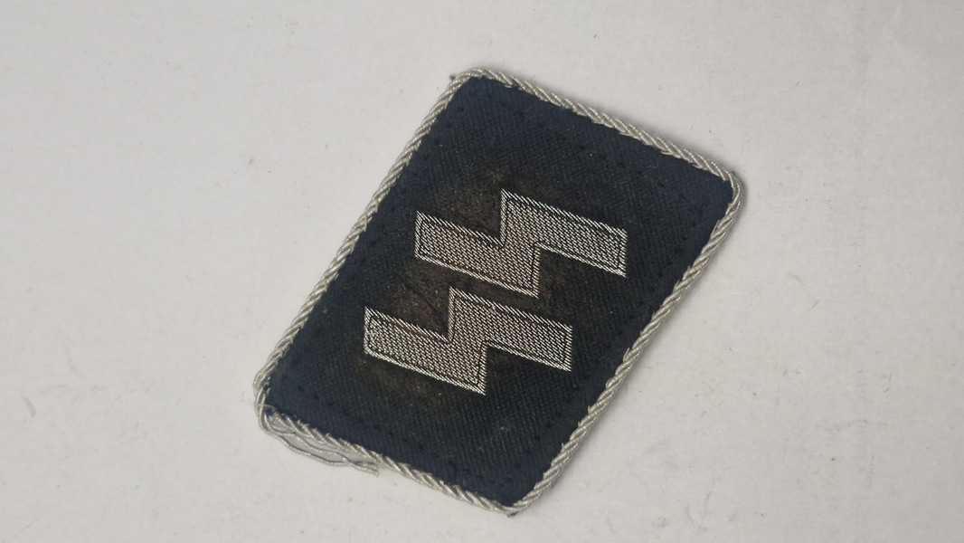 Waffen SS tab, veludført efterkrigs 