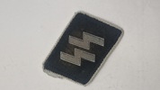 Waffen SS tab, veludført efterkrigs 