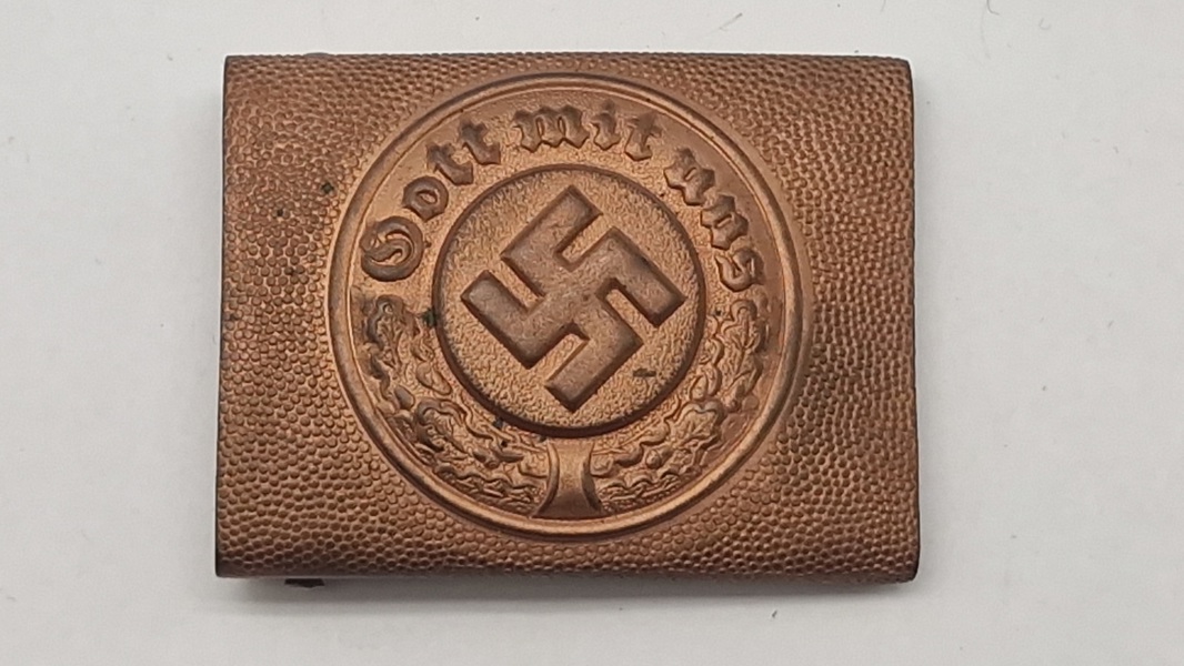 Politi bæltespænde, efterkrigs 