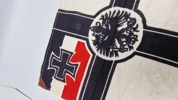 Tysk ww1 flag, ældre efterkrigs 