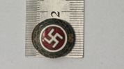  Dansk WW2 D.N.S.A.P Leder mærke, Originalt 