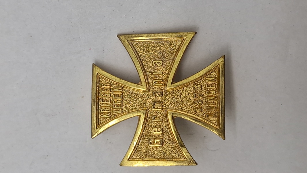 Tysk veteran kors, original 