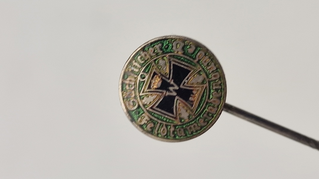 Tysk jernkors pin, original 