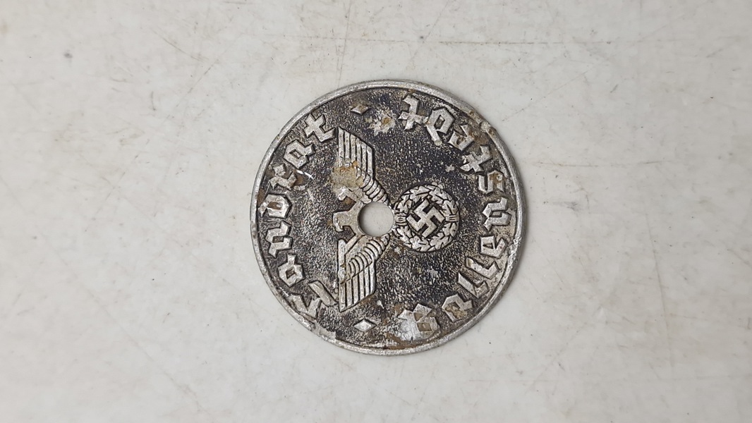 Tysk nummerplade mærke originalt 