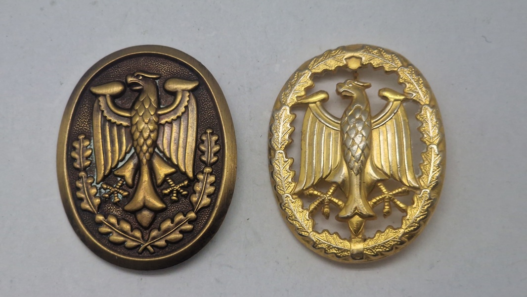 Bundeswehr mærker, originale  