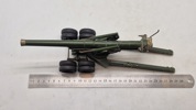 Legetøjskanon forstillende 155 mm “Long Tom”