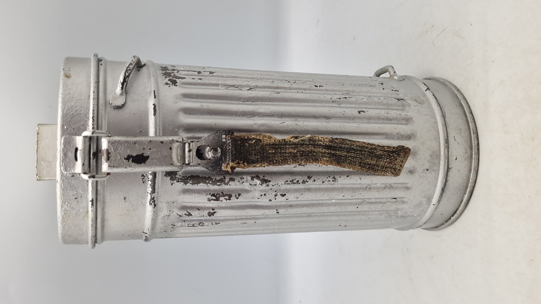 Tysk ww2 gasmaske hylster, omdannet til sparrebøsse