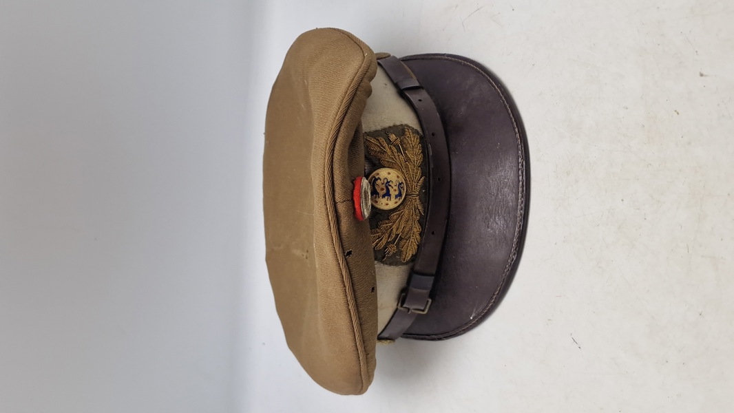 Dansk M/23 kasket, navngiven, original