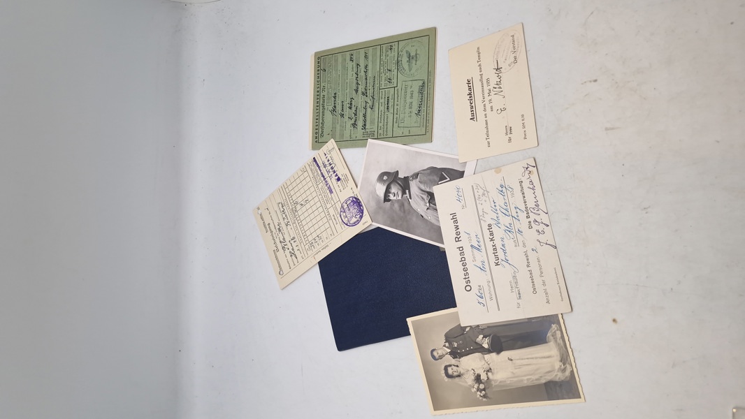 Lot Tyske papirer