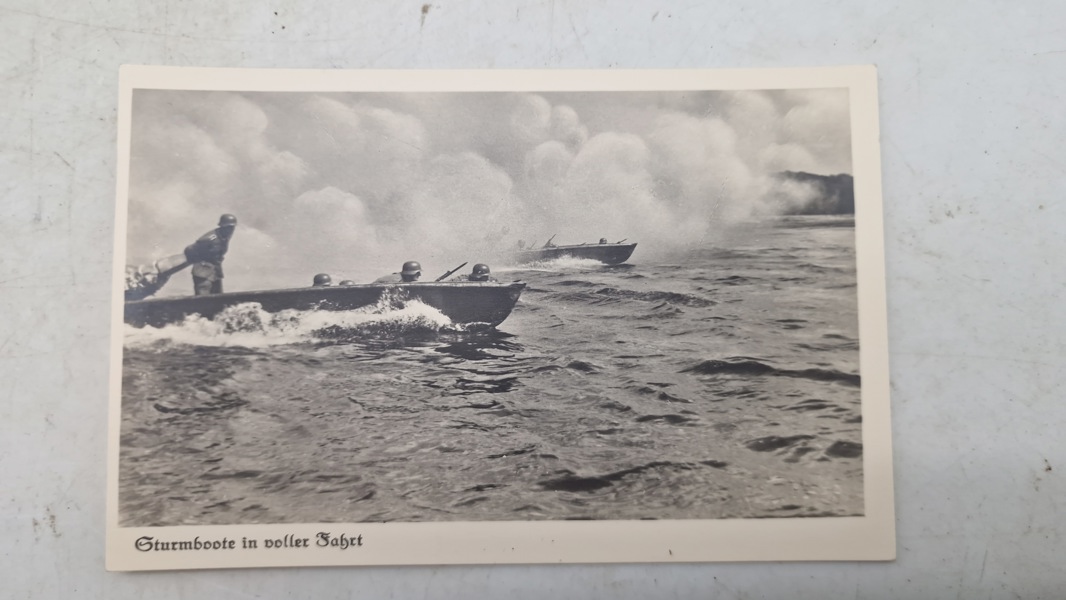 Tysk ww2 postkort, originalt 