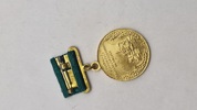 sovjetisk medalje for deltagelse i Den Al-Union Landbrugsudstilling (VSKhV), original