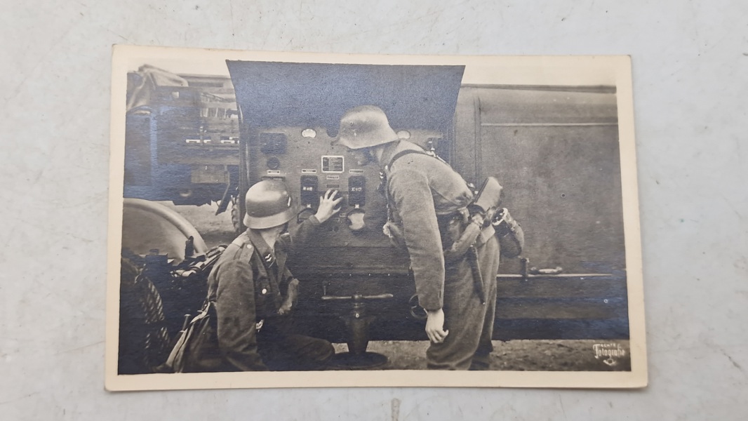 Tysk ww2 postkort, originalt