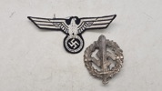Tysk ørn og SA sportsabzeichen, efterkrigs