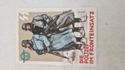 Tysk Waffen SS postkort, originalt