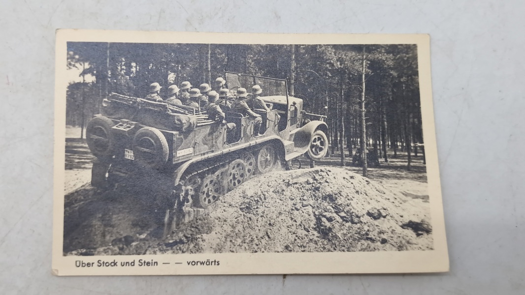 Tysk ww2 postkort, originalt