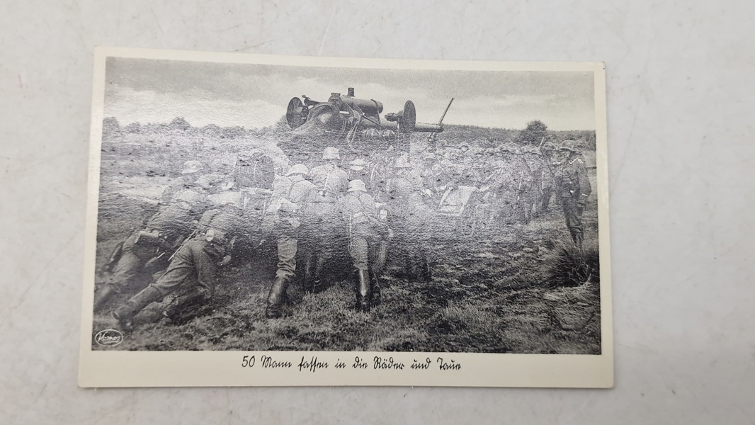 Tysk ww2 postkort, originalt