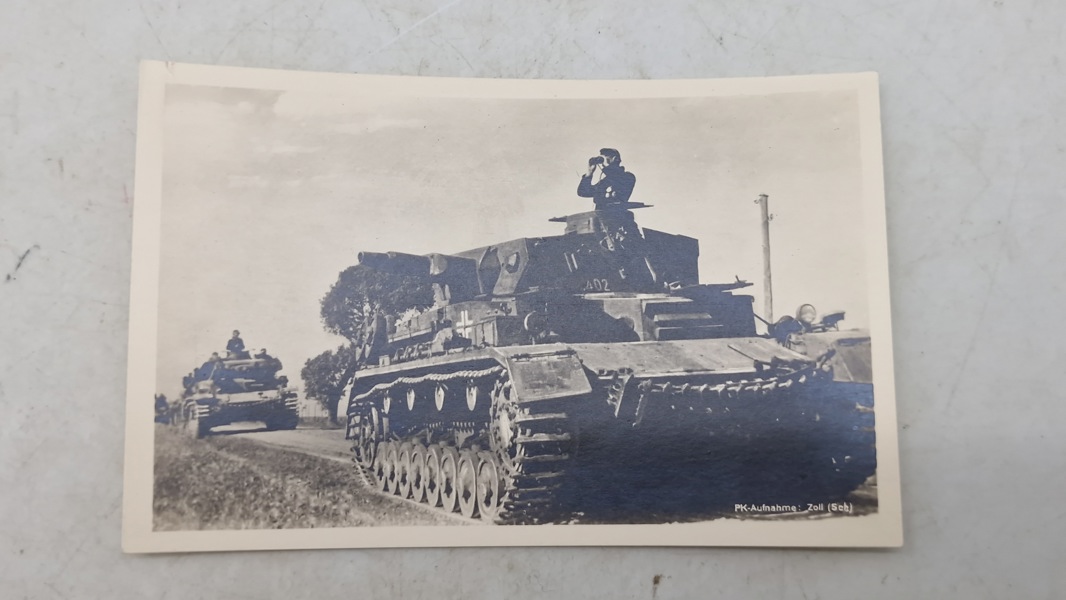 Tysk ww2 postkort, originalt