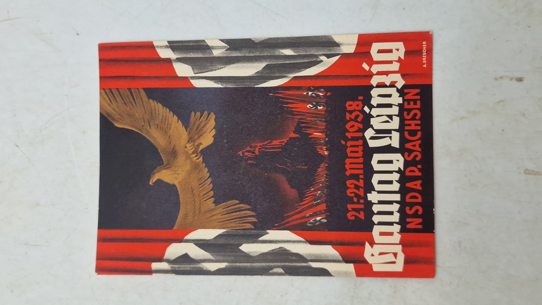 Tysk ww2 postkort, originalt