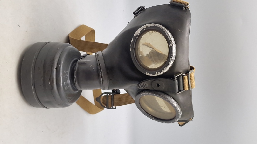 Tysk Krigsmarine gasmaske WW2, original
