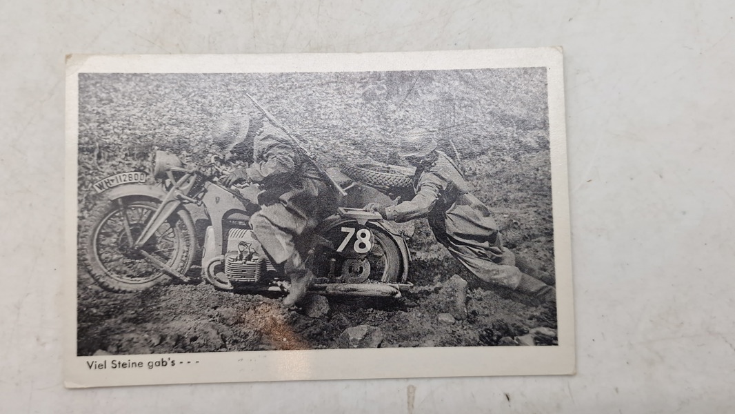 Tysk ww2 postkort, originalt