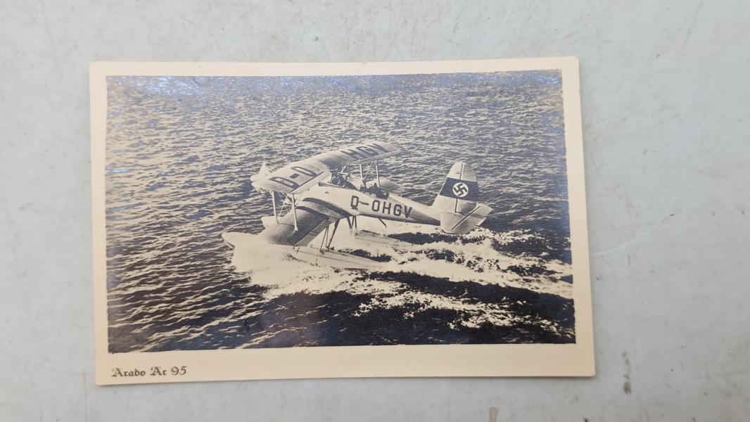 Tysk ww2 postkort, originalt