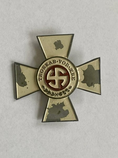 sjældent Schalburg kors WW2, 0riginalt