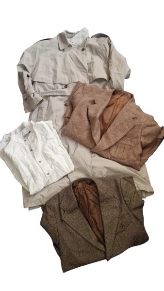 Samling frihedskæmper tøj, til reengagement, størelse ca. large