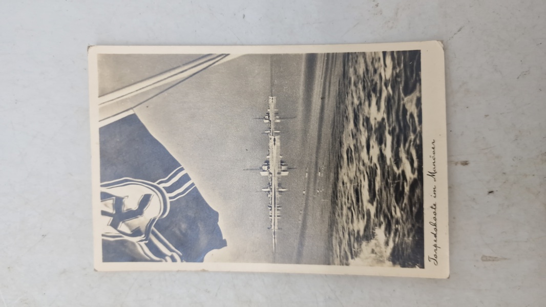 Tysk ww2 postkort, originalt