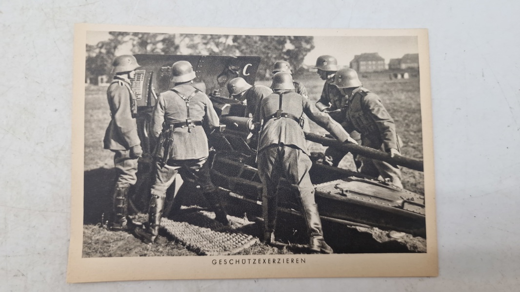 Tysk ww2 postkort, originalt